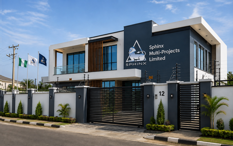Sphinx Multi-Projects Limited office exterior, Egbeda, Lagos